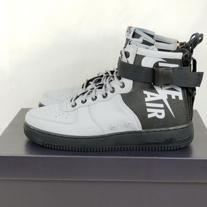 Nike SF AF1 Mid | Air Force 1 | Grey / Black